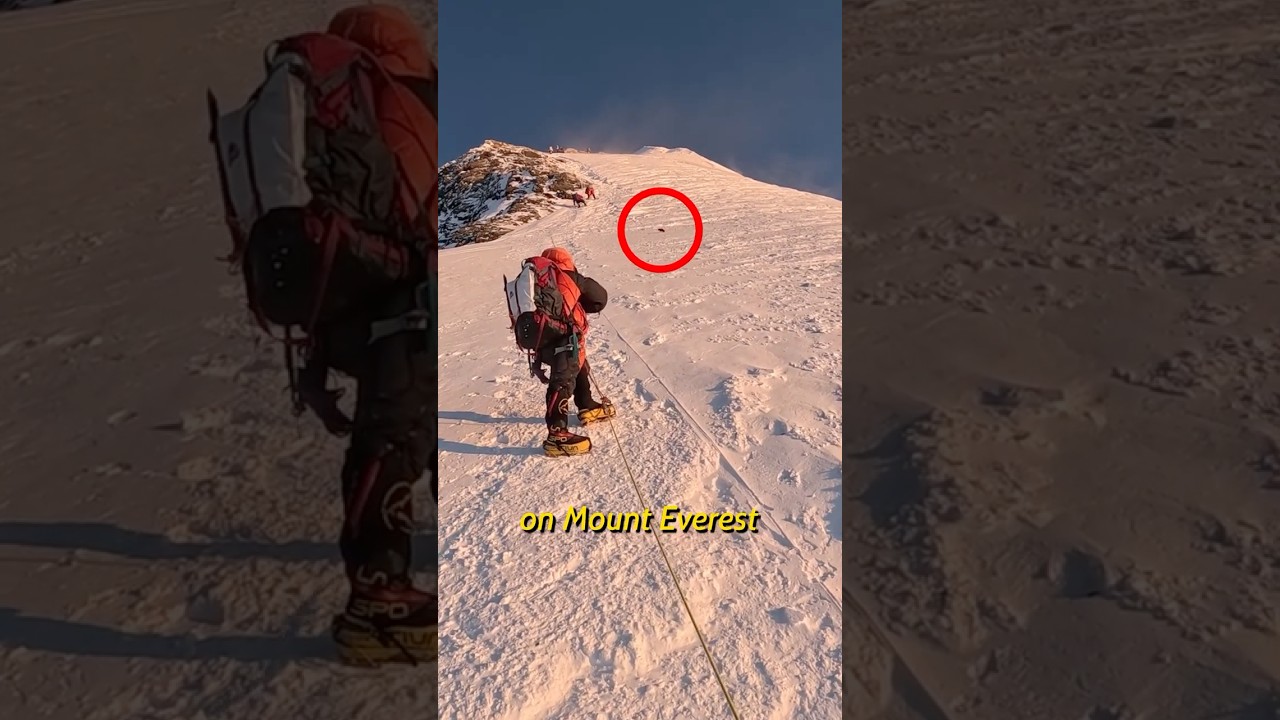 Don't do this on Mount Everest...