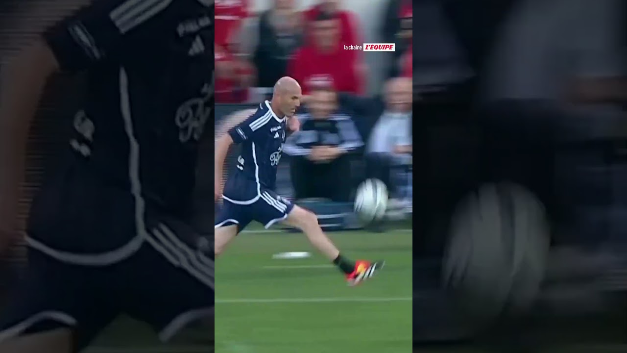 Zidane's Legendary Football Skills ⚽