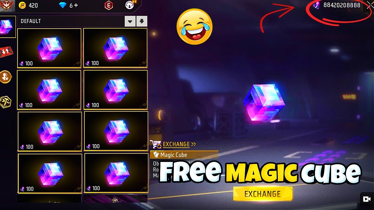 Get Free Magic Cube in Free Fire 🎮