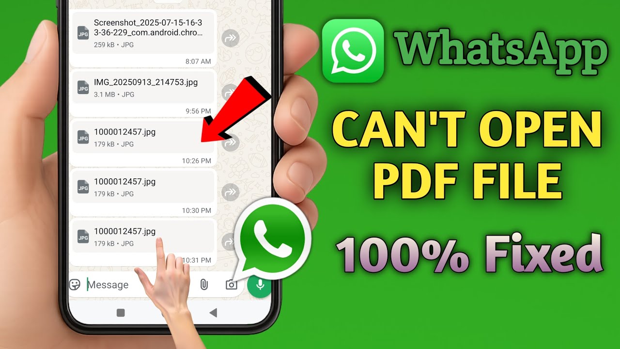 Resolving WhatsApp PDF File Opening Issues: A 2025 Guide