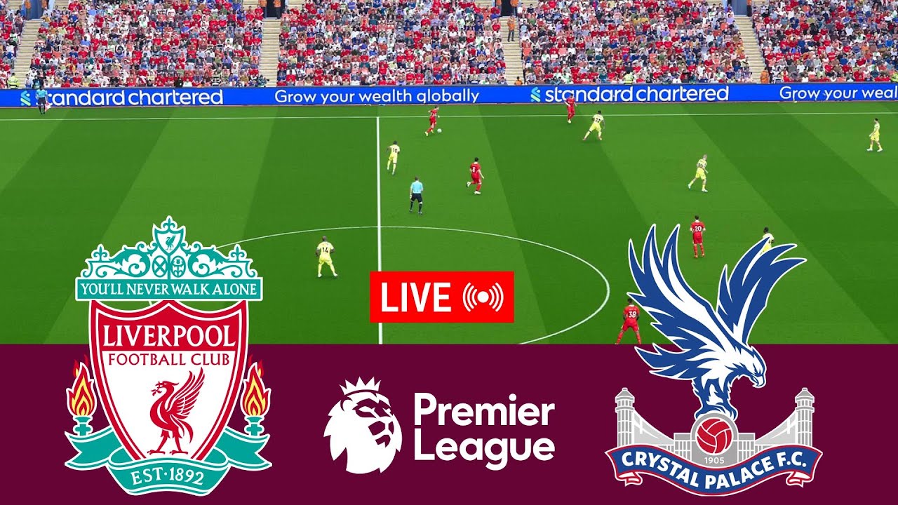 Watch the Live Simulation: Liverpool vs Crystal Palace 24/25 Premier League Match ⚽