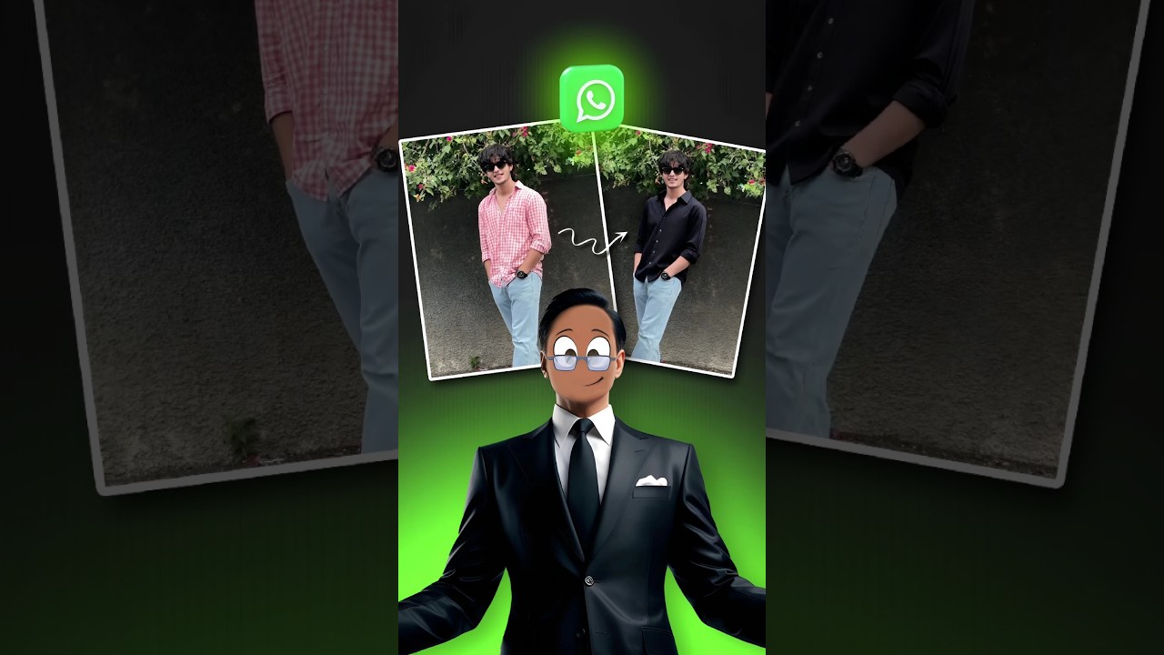Meta AI WhatsApp Dress Change Tutorial 👗
