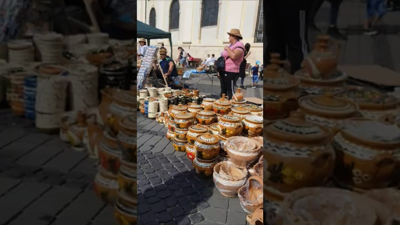 Târgul Olarilor Sibiu 🏺 – Descoperă Frumusețea Ceramicii Tradiționale