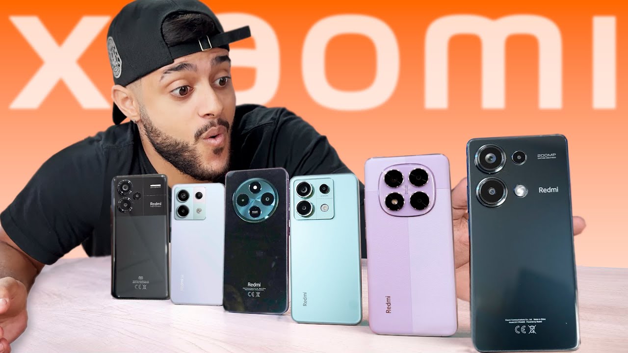 MELHORES Celulares XIAOMI para COMPRAR! (DO BARATO AO CARO)