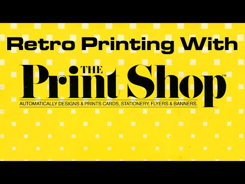 Taking a Look at Broderbund's Print Shop
