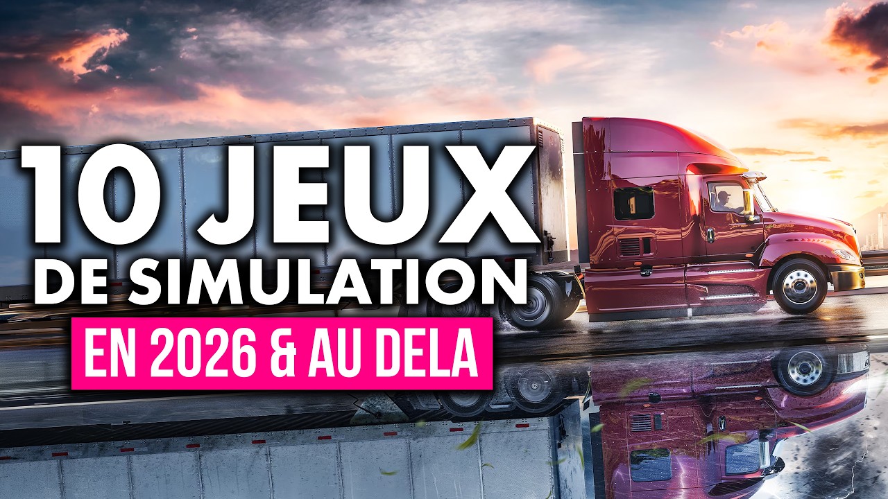 TOP 10 des MEILLEURS JEUX DE SIMULATION prévus en 2026 !