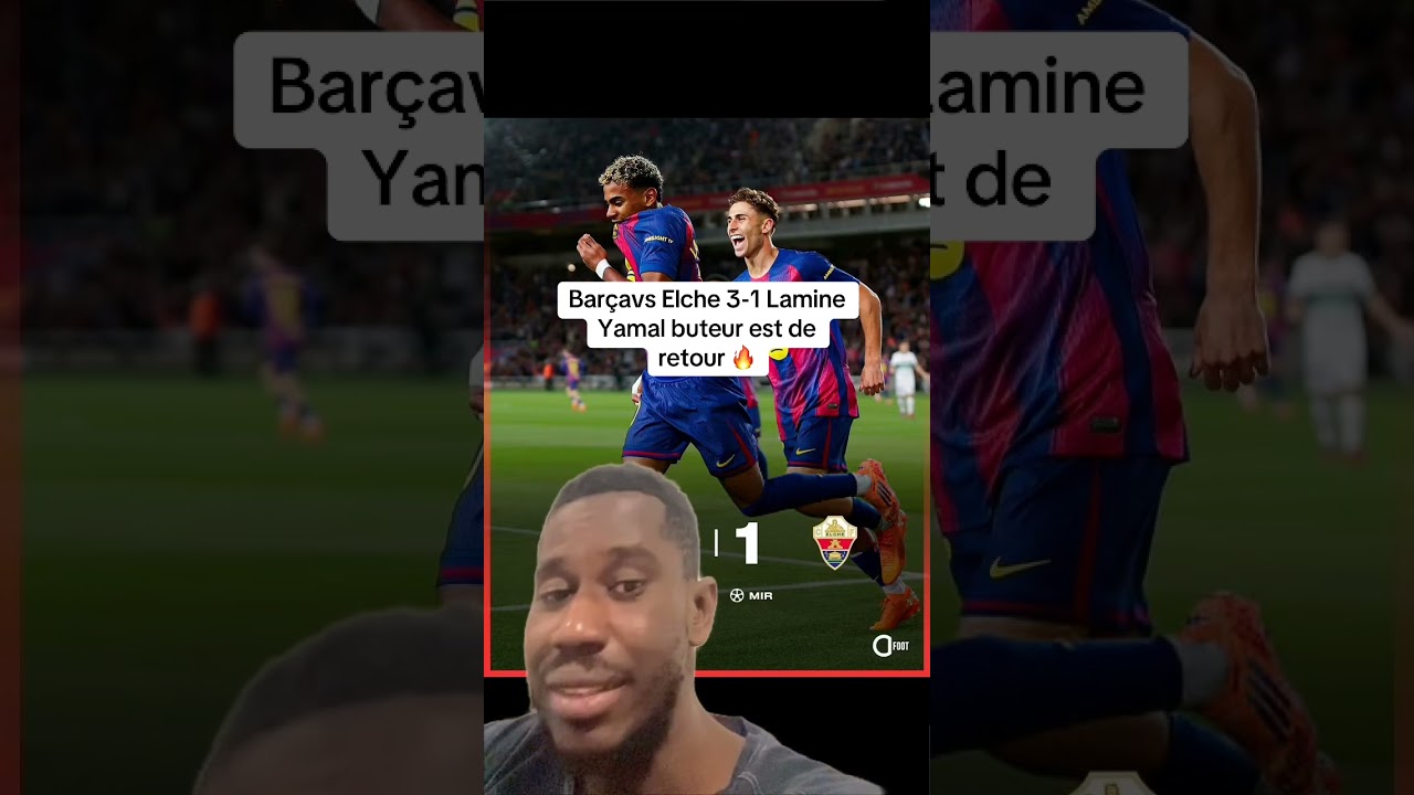 Lamine Yamal Scores Again as Barcelona Beats Elche 3-1 ⚽
