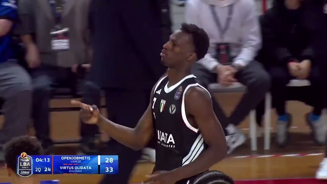 LBA, 6ª giornata | Highlights di Openjobmetis Varese vs Virtus Olidata Bologna