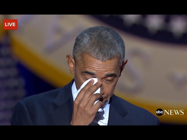 Emotional Moment: Barack Obama Breaks Down Talking About Michelle ❤️