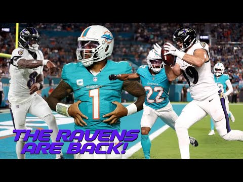 Ravens Are Back | Baltimore Ravens vs Miami Dolphins | 2025 NFL Week 9 TNF Game Highlight Commentary