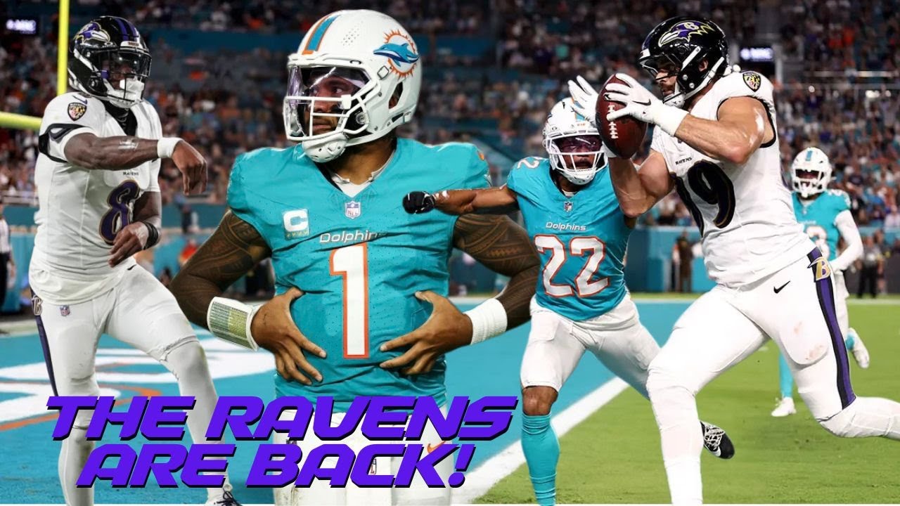 🔥 Ravens Make a Comeback! Highlights from Baltimore vs Miami NFL Week 9 Thursday Night Football