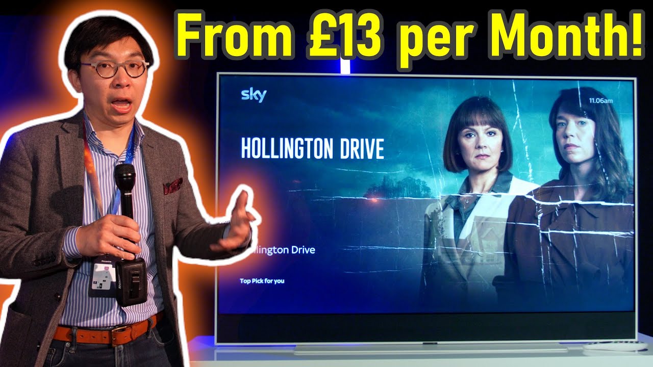 Sky Glass: 4K QLED TV with Dolby Vision & Atmos 🎥