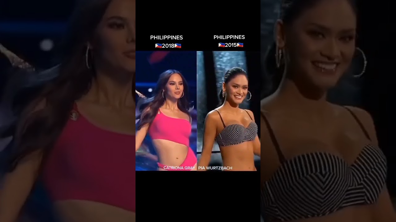 Queens Catriona Gray & Pia Wurtzbach Walk π΅ππ
