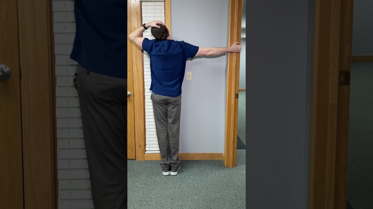 Quick Neck and Shoulder Relief Exercise in Seconds #Shorts