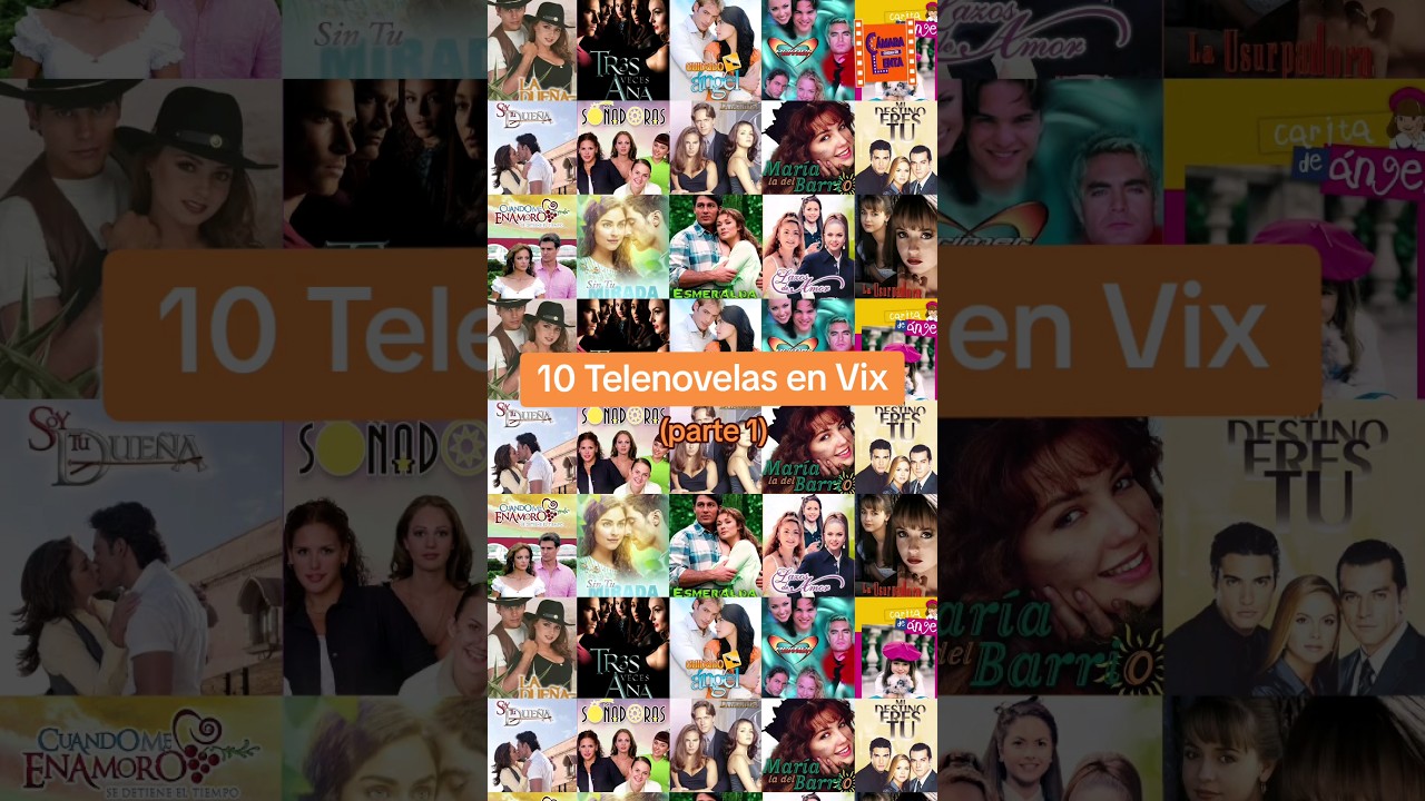 Las Mejores Telenovelas Mexicanas en Vix – ¡No Te las Pierdas! 📺