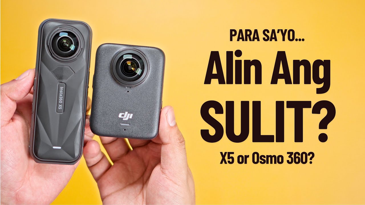 Insta360 X5 vs DJI Osmo 360: Which is the Best 360 Action Camera? | Sulit Tech Reviews