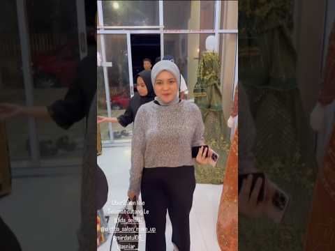 Selfi Yamma Fitting Baju Pengantin 👗