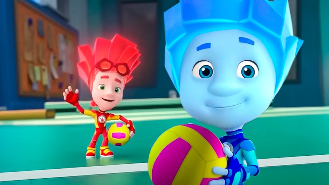 Волейбол с Фиксиками! Новая серия и спортивный сборник 🏐