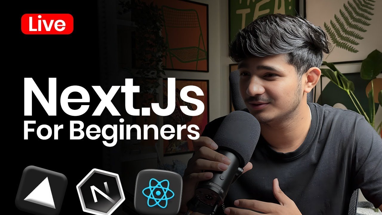 Next.js Live Tutorial – Kickstart Your Journey 🚀