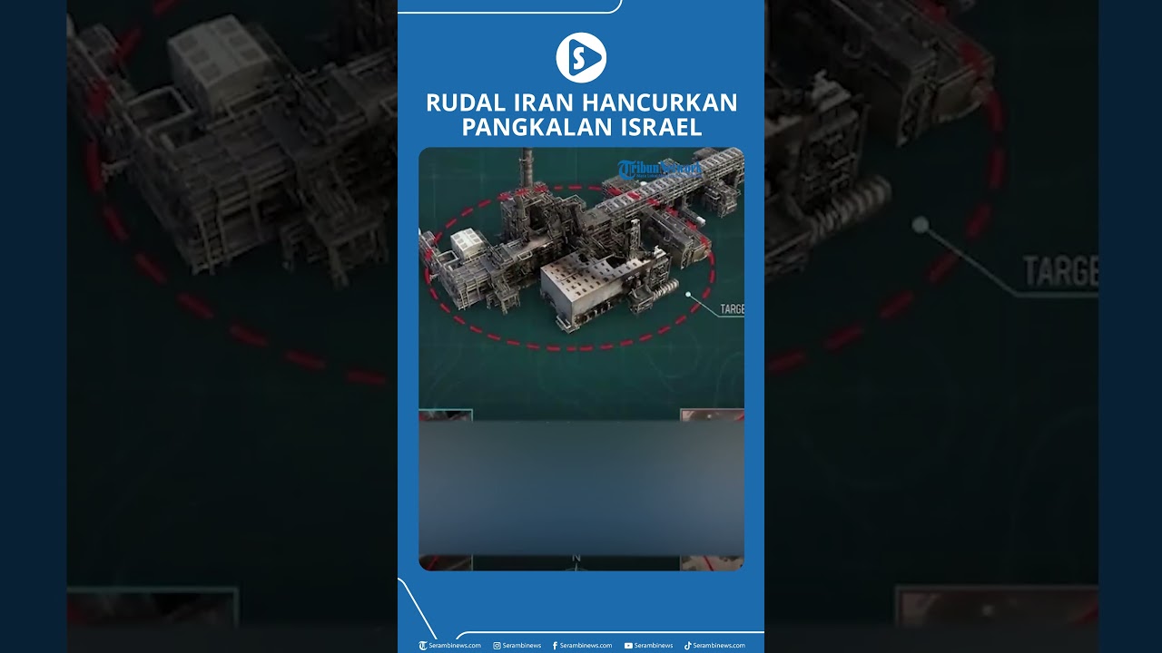 Iran Rudal Hancurkan Pangkalan Israel ๐