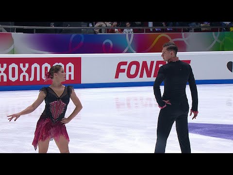 Анастасия Мишина - Александр Галлямов. Пары. Короткая программа. Контрольные прокаты сборной России