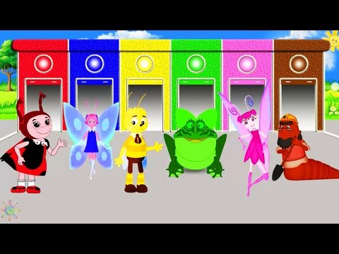 Лунтик цвета на английском для детей