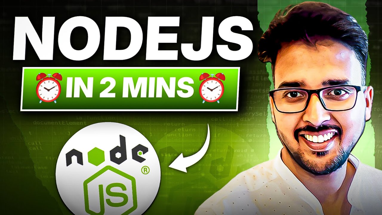 Node.js in 2 Minutes: Why It Leads Backend Dev 🚀