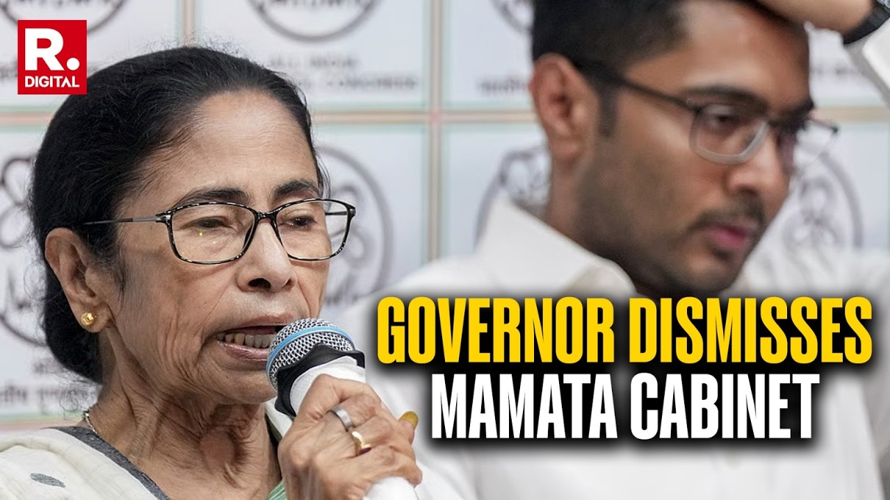 BREAKING: Bengal Governor N Ravi Dismisses Mamata Cabinet | West Bengal Assembly Election 2026