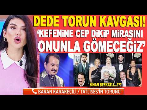 'Annemi, beni, kız kardeşimi tehdit etti' İbrahim Tatlıses'in torunu Baran Karakeçili'den şok sözler