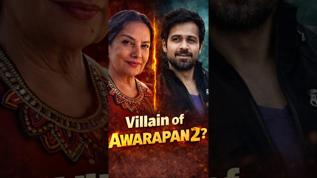 From Makdi to Awarapan 2: Shabana Azmi Returns as Villain with Emraan Hashmi 😱🔥