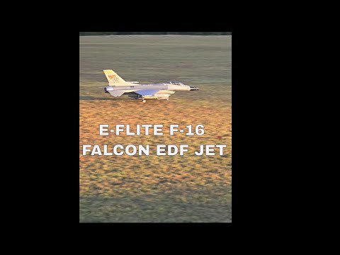 Master the Skies with the E-FLITE F-16 Falcon 80mm EDF Jet #rcplane #edf #aviation #rcjet