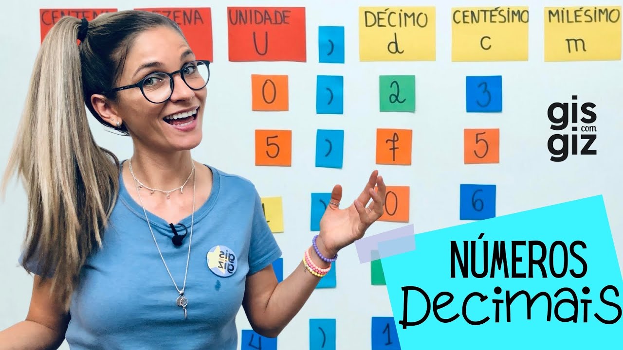 Números Decimais - Quadro de Ordens | 5º Ano com Prof. Gis