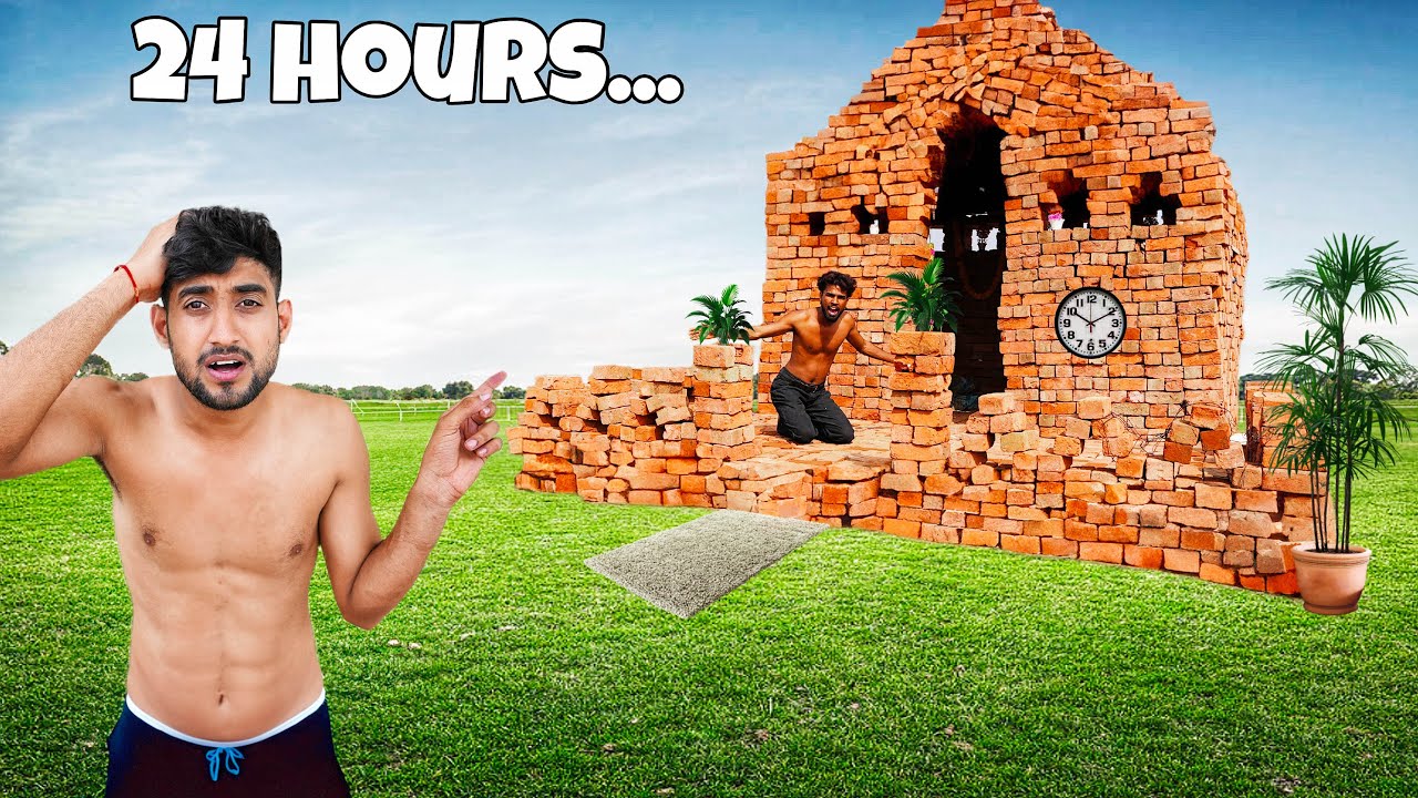 24 Hours in a Real Brick House 🧱