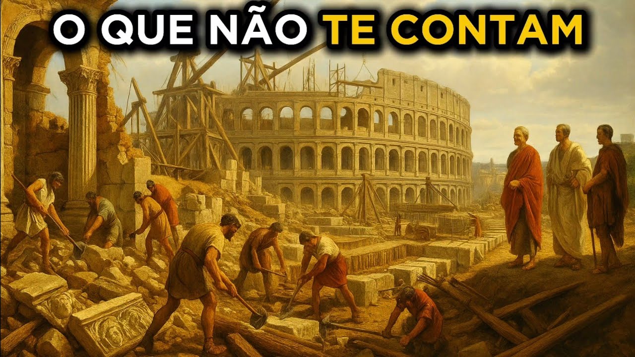 Como os Romanos Construíram o Coliseu: A Estratégia Secreta do Império Romano