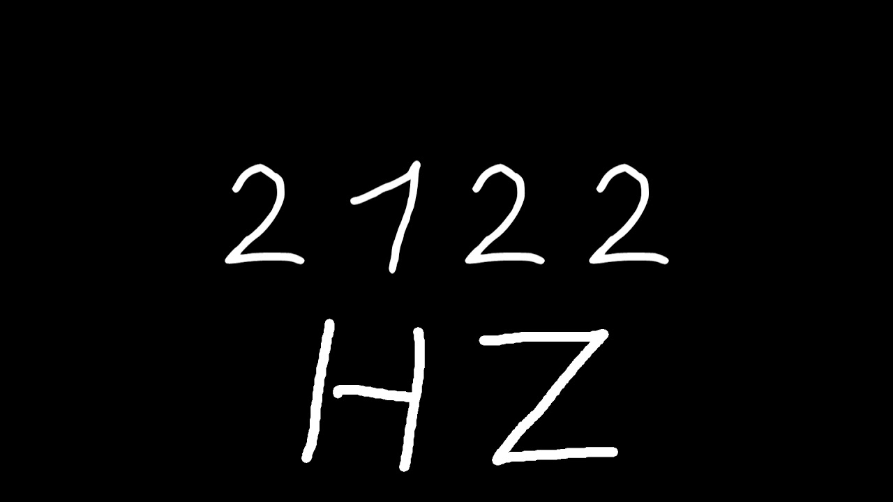 2122 Hz Sound: Pure Tone and Audio Waves 🎶