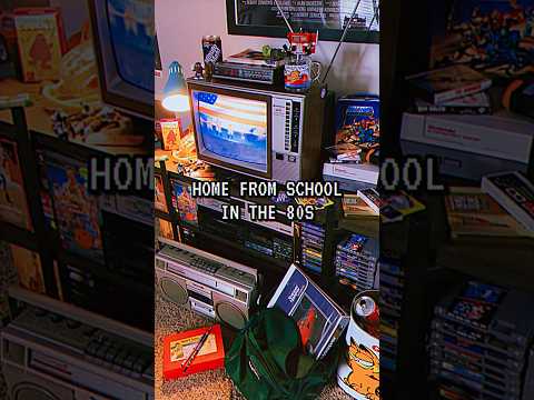 POV: Home from School in the 80s | #nostalgia #80s #retro #oldschool