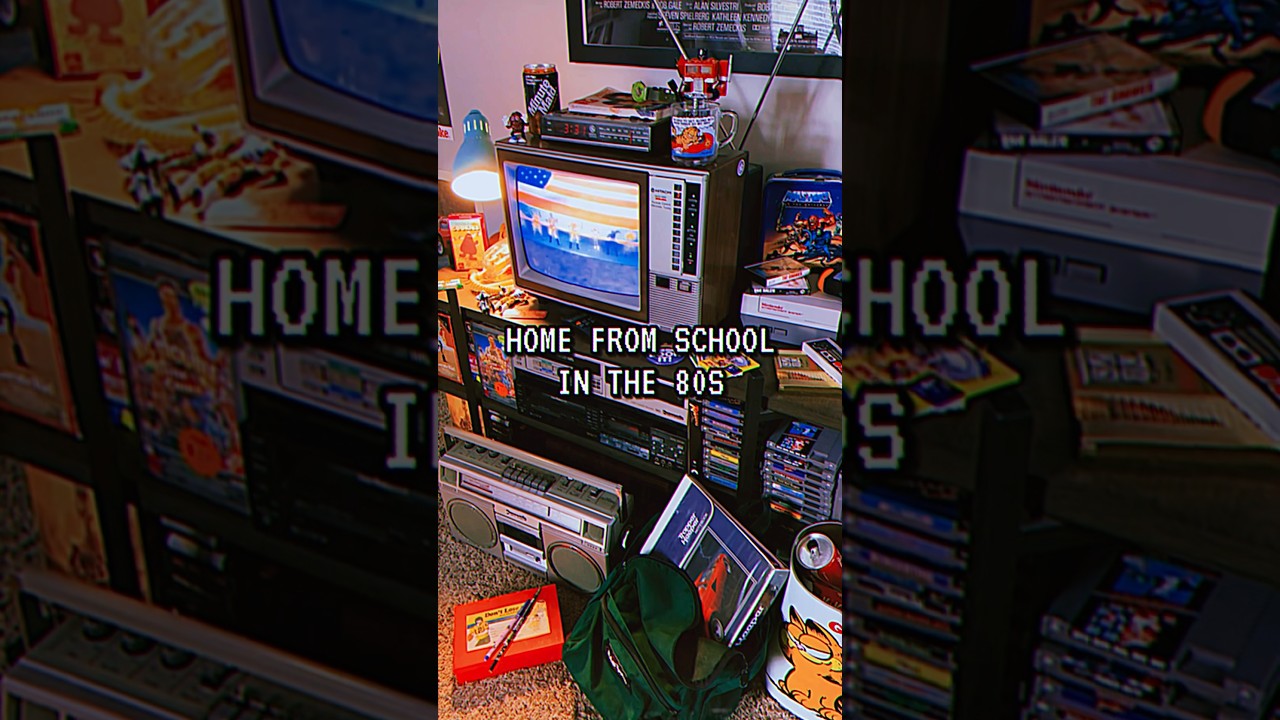 Home from School in the 80s 🕹️