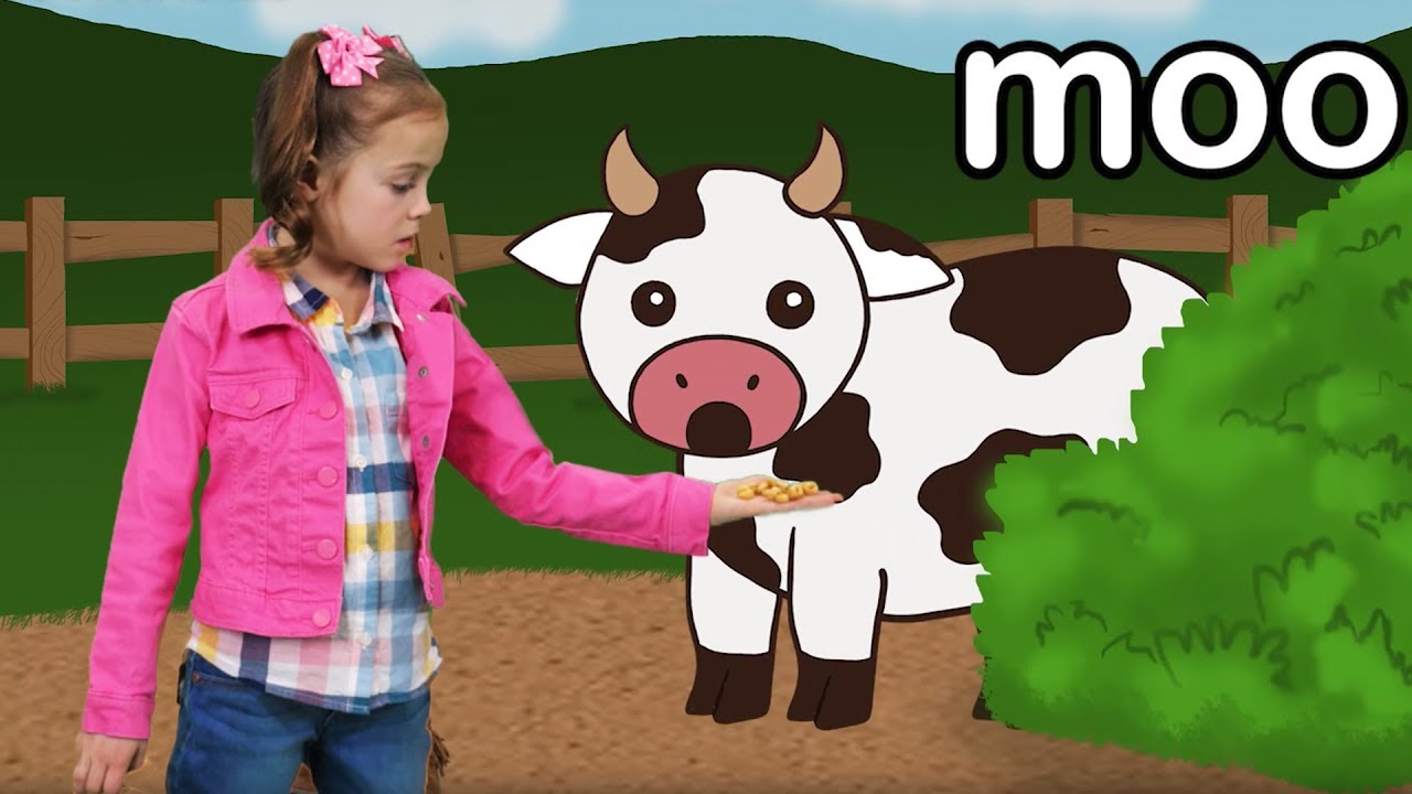 Vaca Muu 🐄 Aprenda os Sons dos Animais de Forma Divertida!