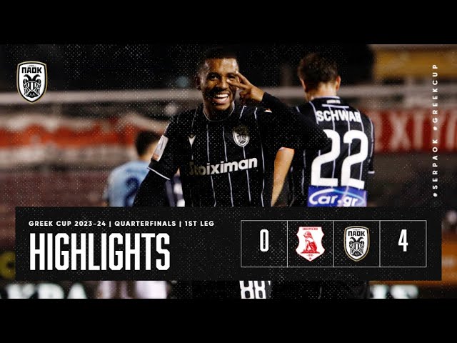 Απολαύστε τα καλύτερα στιγμιότυπα του Πανσερραϊκός - ΠΑΟΚ ⚽