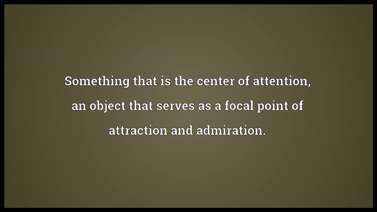 Cynosure Meaning & English Word Power ✨