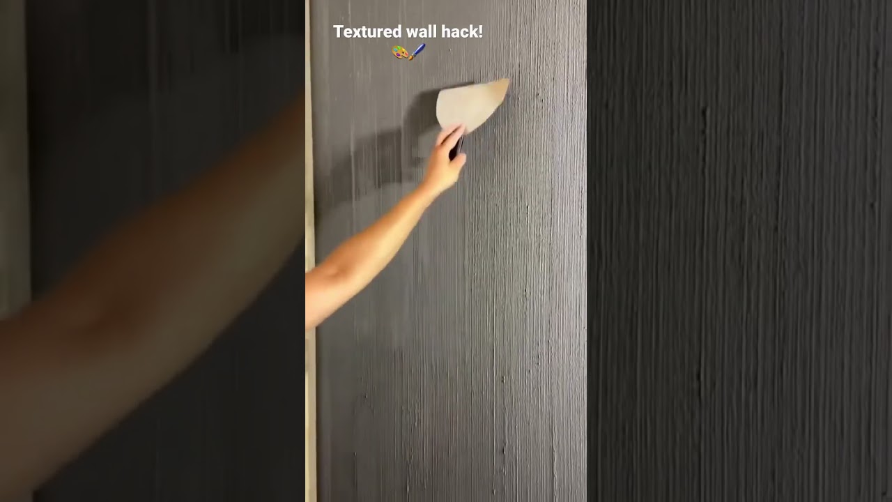 Textured Wall Paint Hack π¨
