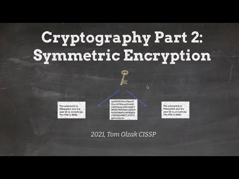 Cryptography Part 2: Symmetric Encryption
