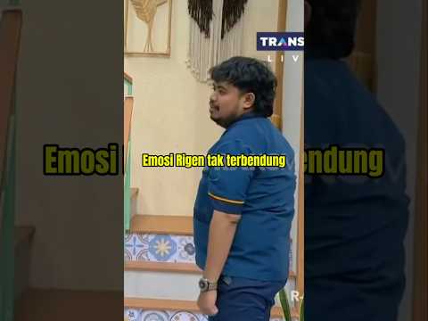 Rigen emosi semua orang bahagia 😂 #rigen #wendicagur #dicky #indrajegel #suryainsomnia #trans7