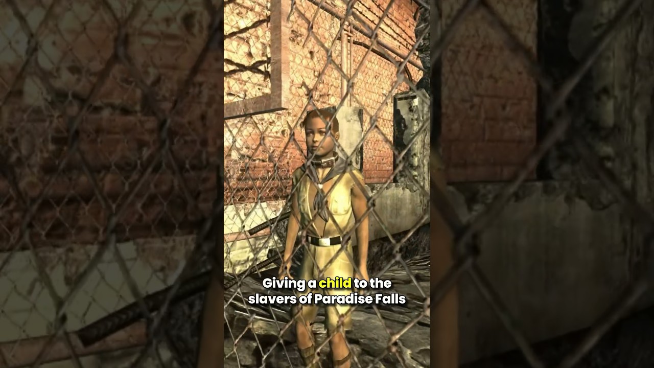 Fallout 3's Most Evil Decision 😈