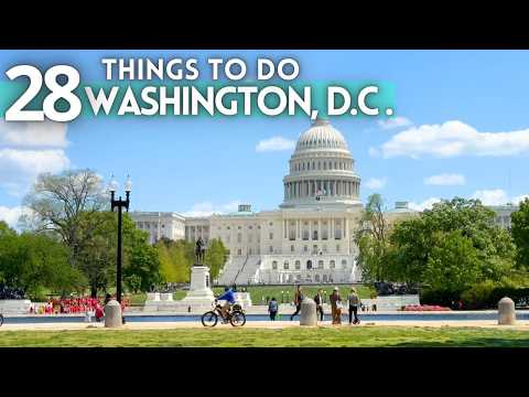 Best Things To Do in Washington DC 2025 4K
