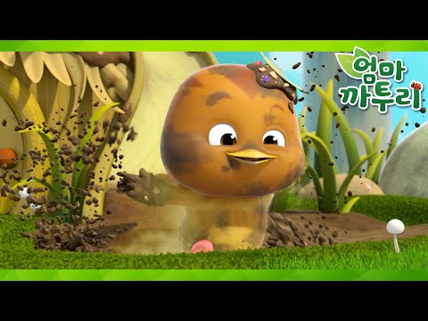 꼬질이는 씻기 싫어요 | 엄마 까투리4 | 시즌4 제17화