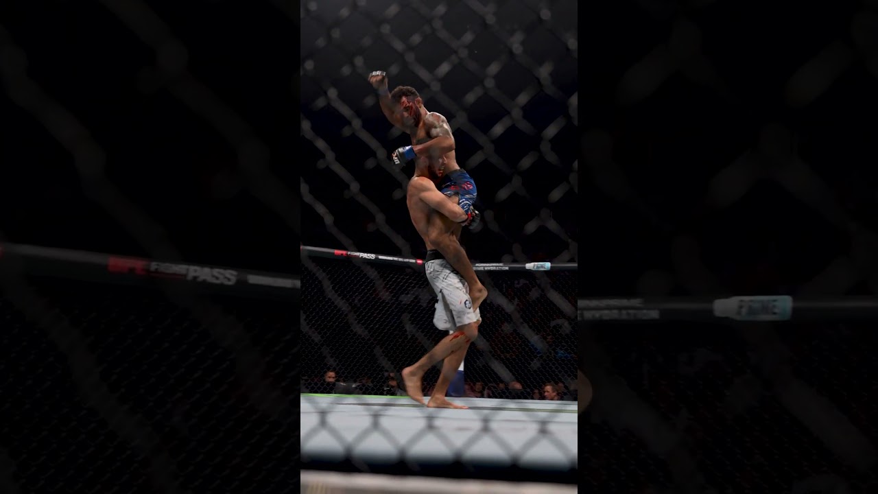 WHAT A FIGHT 🔥 #ufcsaudiarabia