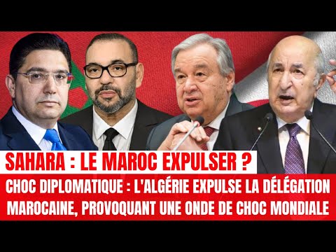 L'ALGÉRIE FRAPPE FORT VICTOIRE ÉCLATANTE ET RETRAIT FORCÉ DU MAROC LA RÉACTION INTERNATIONAL CHOQUE