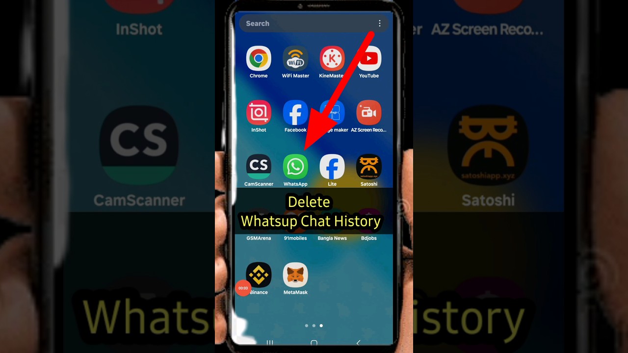 How to Delete WhatsApp Messages for Everyone After a Long Time #shorts