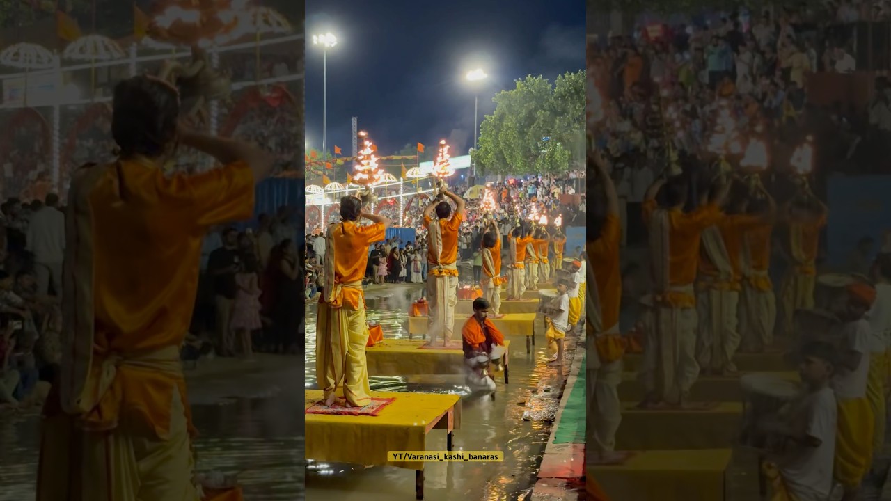Ganga Aarti at Kashi Vishwanath, Varanasi 🌊